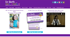 Desktop Screenshot of drbeth.com